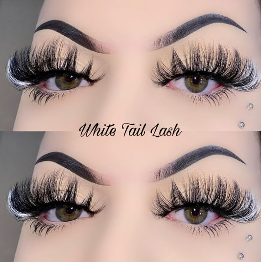 White Tail Lash (25MM)